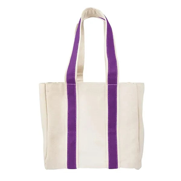 Canvas Wine Bottle Tote Bag