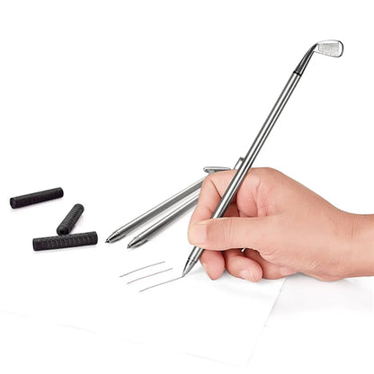 Golf Pen Set Ballpoint Mini Club Desk Toys  Top Gift