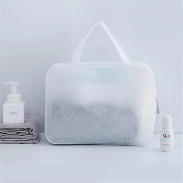 Zip Closure Toiletry Carry Pouch