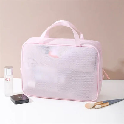 Zip Closure Toiletry Carry Pouch