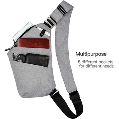 Anti-Theft Safe Travel Bag Slim Shoulder Crossbody