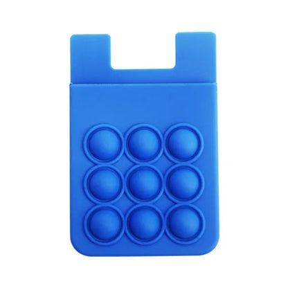 Stress Reliever Silicone Phone Wallet