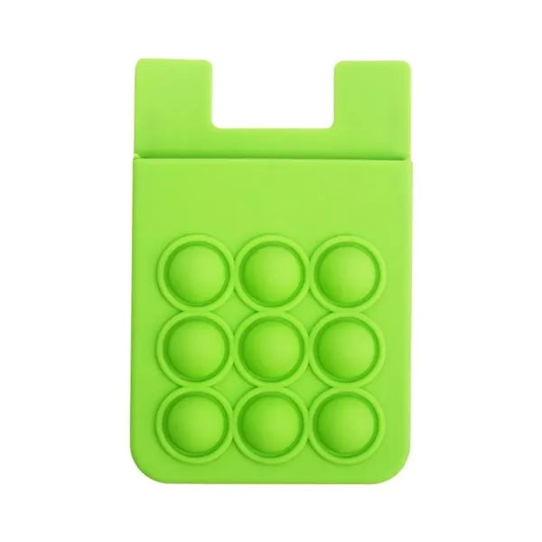 Stress Reliever Silicone Phone Wallet