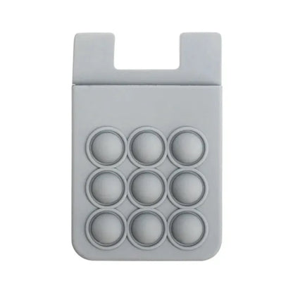 Stress Reliever Silicone Phone Wallet