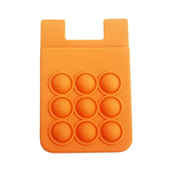 Stress Reliever Silicone Phone Wallet