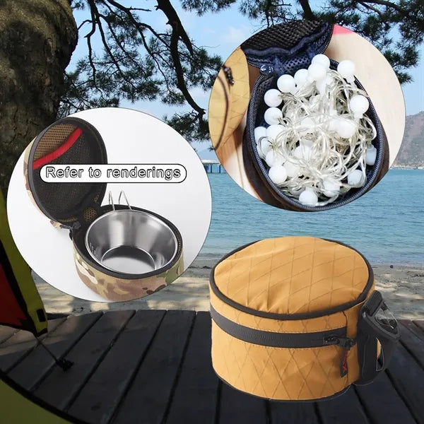 Outdoor camping Sierra Cup Storage Case Organizer Bag