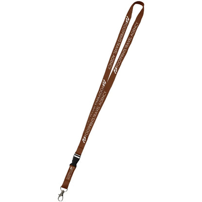 36" Dye Sublimation Lanyards with Buckle Release
