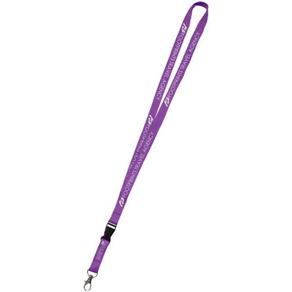 36" Dye Sublimation Lanyards with Buckle Release