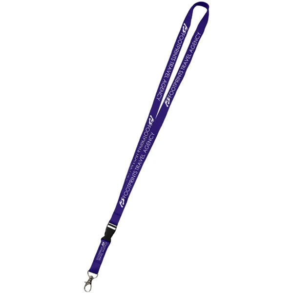 36" Dye Sublimation Lanyards with Buckle Release