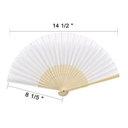 Custom Paper Bamboo Folding Fan