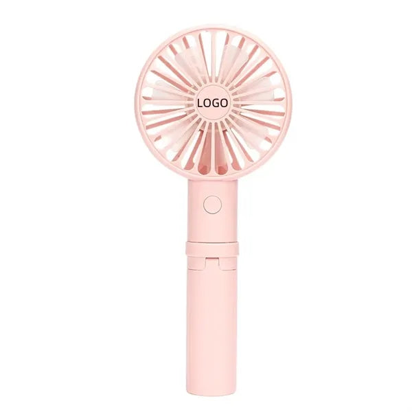 Usb tripod fan dual purpose rechargeable