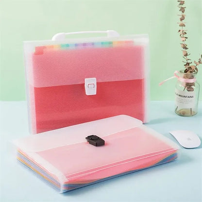 13 Pockets Accordian Expanding File Organizer