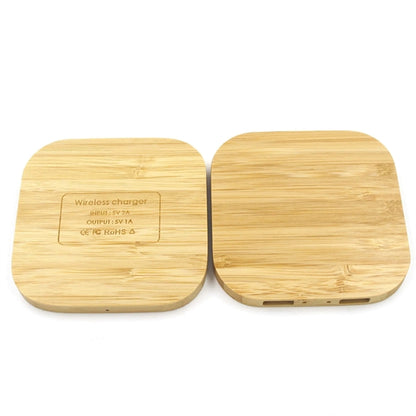 Bamboo Dual USB Wireless Charger