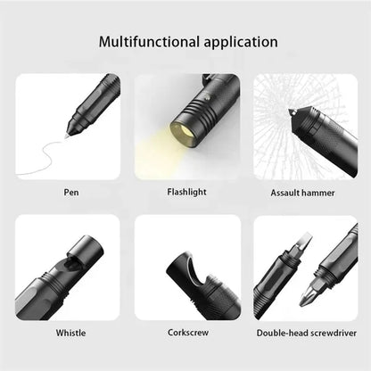 Multifunctional Outdoor Camping Adventure Tactical Pen