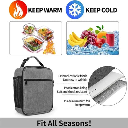 Durable and Stylish Insulated Lunch Bag