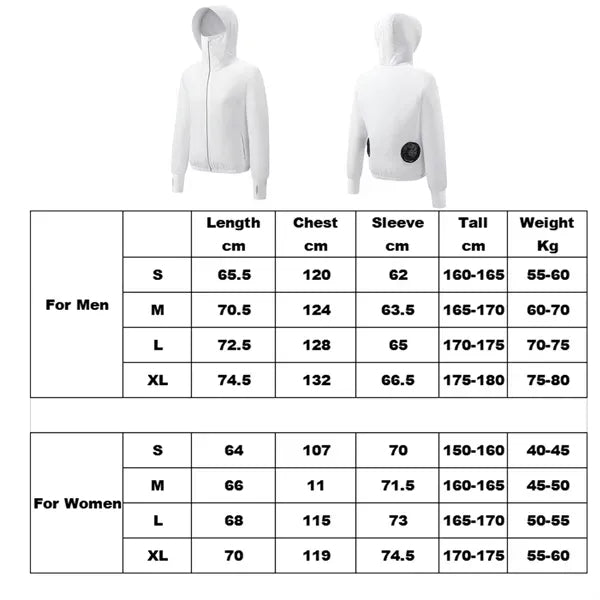 Summer Air Conditioned Cooling Jacket
