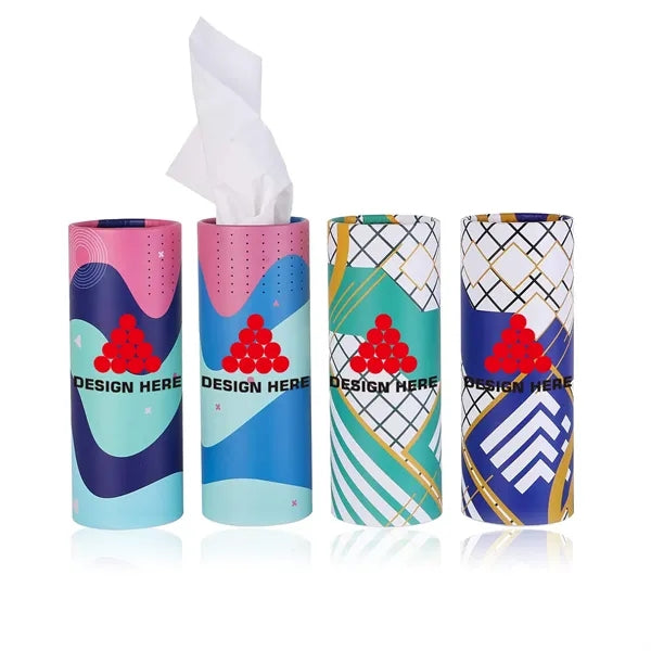 Car Tissues Box Round Container