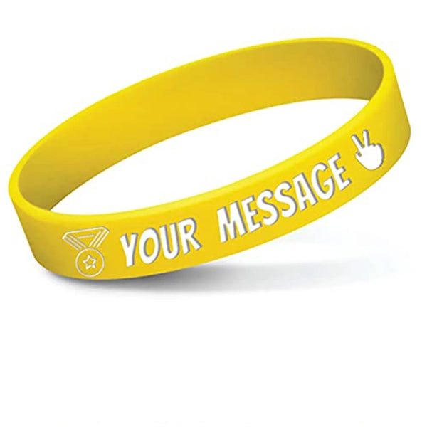 Personalized Rubber Bracelets for Events