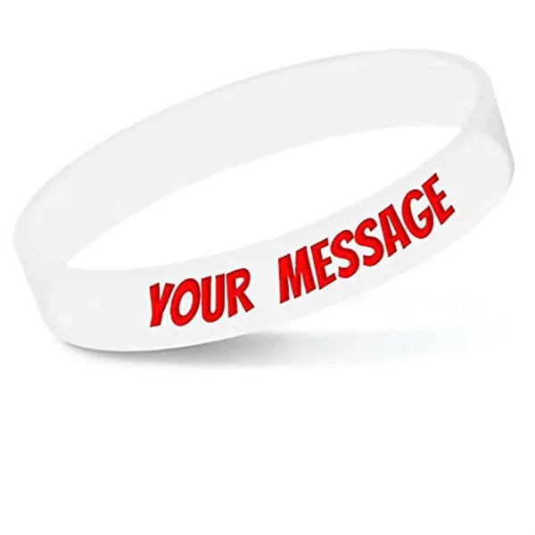 Personalized Rubber Bracelets for Events
