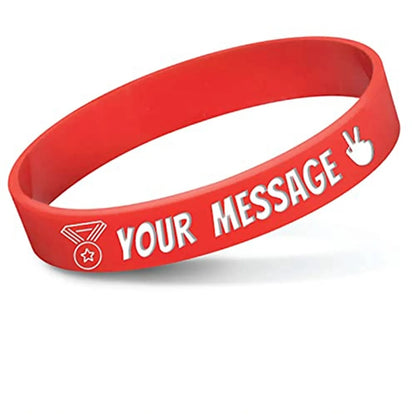 Personalized Rubber Bracelets for Events