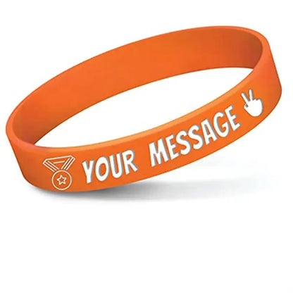 Personalized Rubber Bracelets for Events