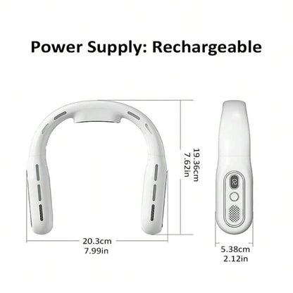 Foldable Hanging Neck Fan USB Charging Face Air Cooler