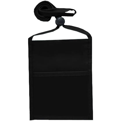 Economy Single Pocket Wallet with Lanyard