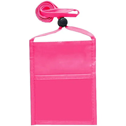 Economy Single Pocket Wallet with Lanyard