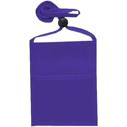 Economy Single Pocket Wallet with Lanyard