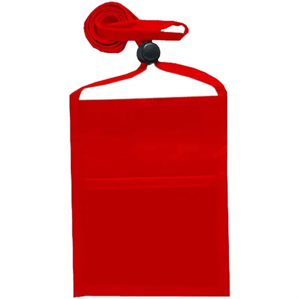 Economy Single Pocket Wallet with Lanyard