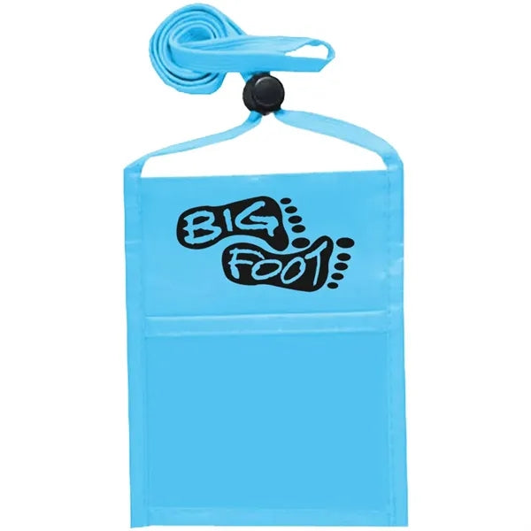 Economy Single Pocket Wallet with Lanyard