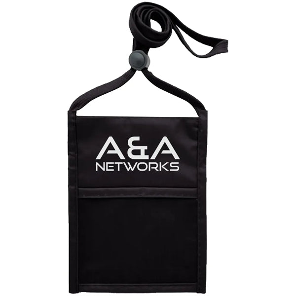 Premium Double Window Pouch Neck Wallet