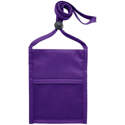 Premium Double Window Pouch Neck Wallet