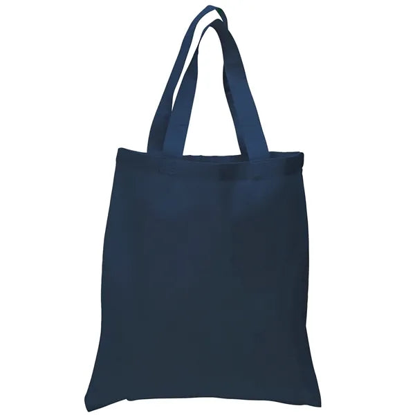 6 Oz. Cotton Canvas Tote Bag Self Fabric Handles (15" x 16")