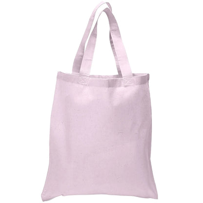 6 Oz. Cotton Canvas Tote Bag Self Fabric Handles (15" x 16")