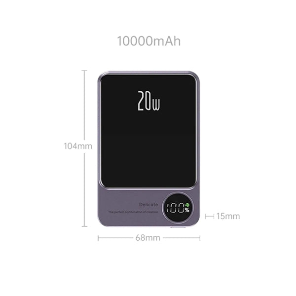10000mAh Fast Magnetic Wireless Power Bank