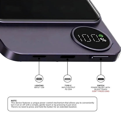 10000mAh Fast Magnetic Wireless Power Bank