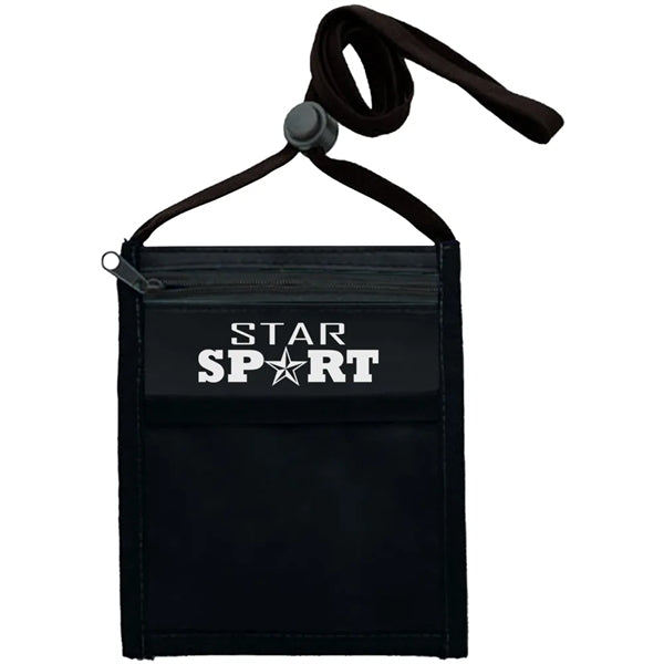 Nylon Pouch with Front Zipper Pocket