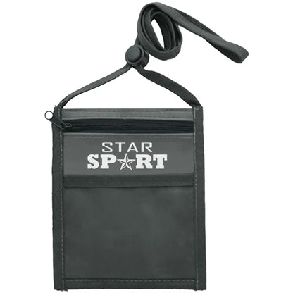 Nylon Pouch with Front Zipper Pocket