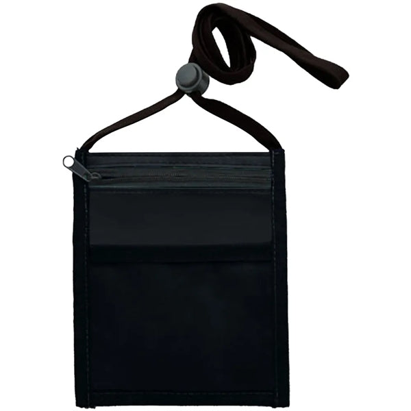 Nylon Pouch with Front Zipper Pocket