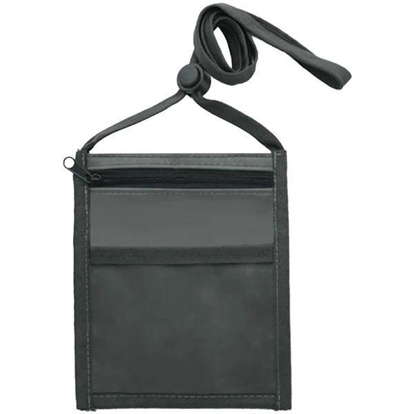 Nylon Pouch with Front Zipper Pocket