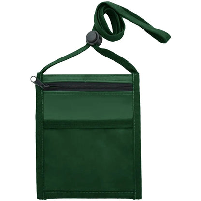 Nylon Pouch with Front Zipper Pocket