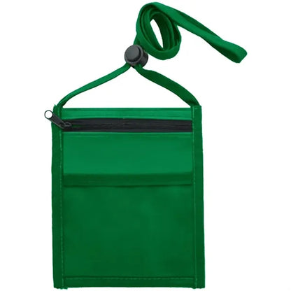 Nylon Pouch with Front Zipper Pocket