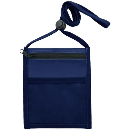 Nylon Pouch with Front Zipper Pocket
