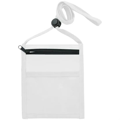 Nylon Pouch with Front Zipper Pocket