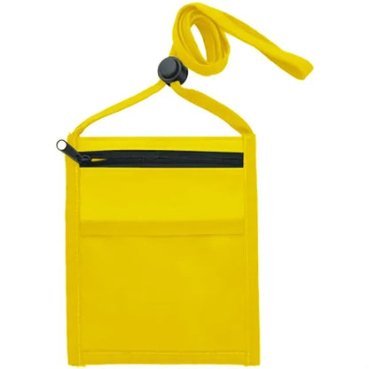 Nylon Pouch with Front Zipper Pocket