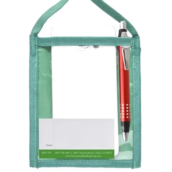 Nylon Pouch with Front Zipper Pocket