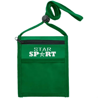 Nylon Pouch with Front Zipper Pocket