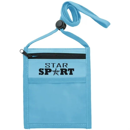 Nylon Pouch with Front Zipper Pocket