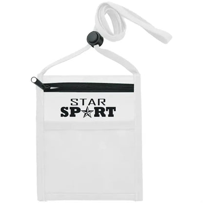Nylon Pouch with Front Zipper Pocket